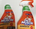 威猛先生（Mr Muscle） 油污清洁剂 455g+455g*3瓶补充装 柑橘香 厨房重油污净 实拍图