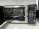 美的（Midea）微碳系列微波炉家用微烤一体机不锈钢内胆一级能效平板25升解冻解热PC23M8 实拍图