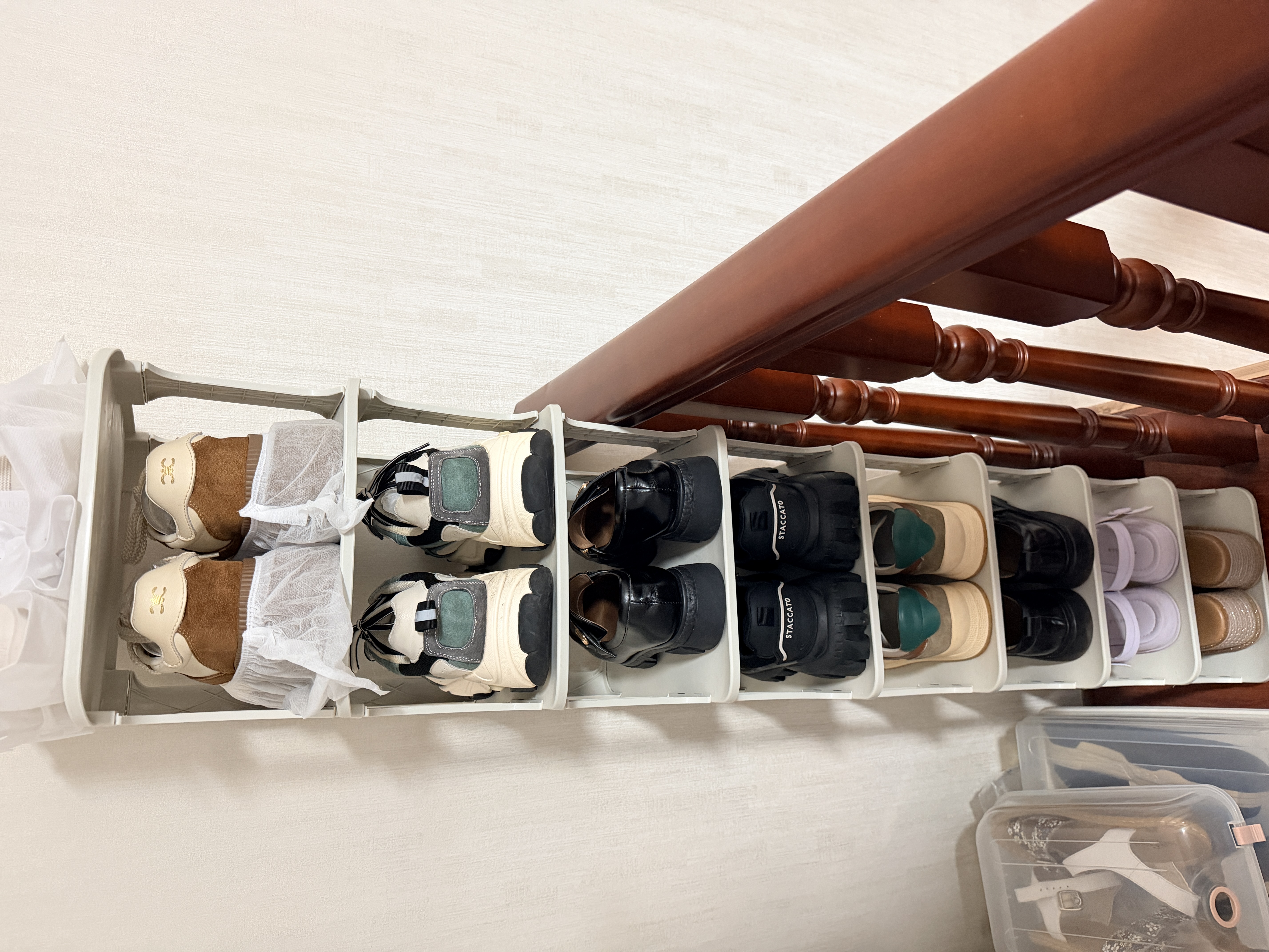 坤奉鞋架子简易门口多层经济型家用转角省空间室内收纳宿舍小窄分层 九层【白色】加厚 实拍图