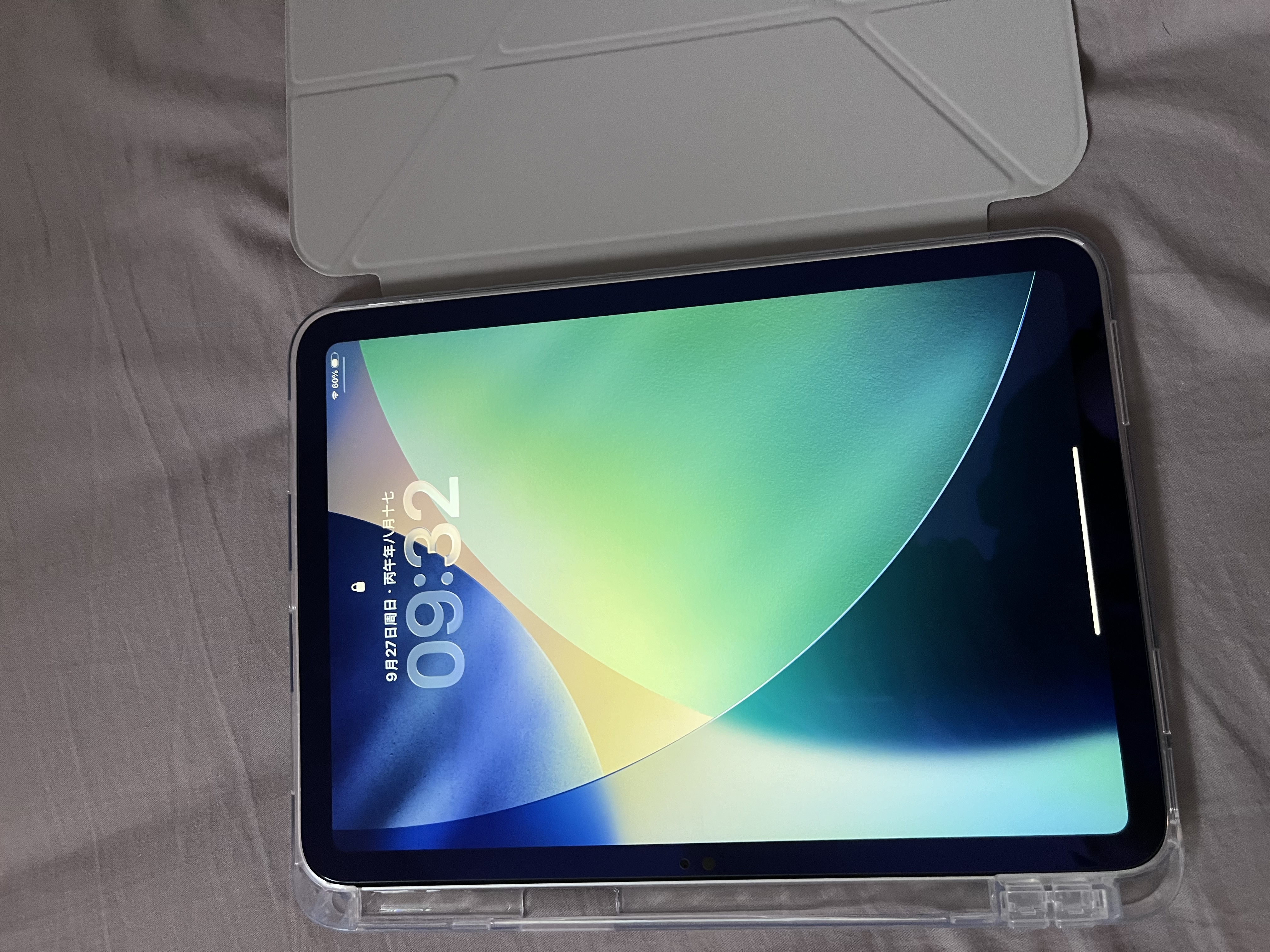 绿联适用苹果iPad11/10钢化膜抗蓝光11英寸A16芯片2025款Apple平板电脑22款第十代护眼抗指纹保护膜 实拍图