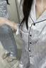 维多利亚的秘密（Victoria's Secret）维密 明星同款 宅度假水光绸家居服丝滑长袖长裤睡衣套装 实拍图
