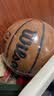 威尔胜（Wilson）NBA绝尘系列ENCORE PLUS防尘皮革室外神器成人耐磨比赛7号篮球 实拍图