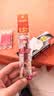 得力（deli）开学必备红笔芯用品速干按动替芯0.5中性笔笔芯水笔芯SE222 红色/2支/0.5mm高考考试 实拍图