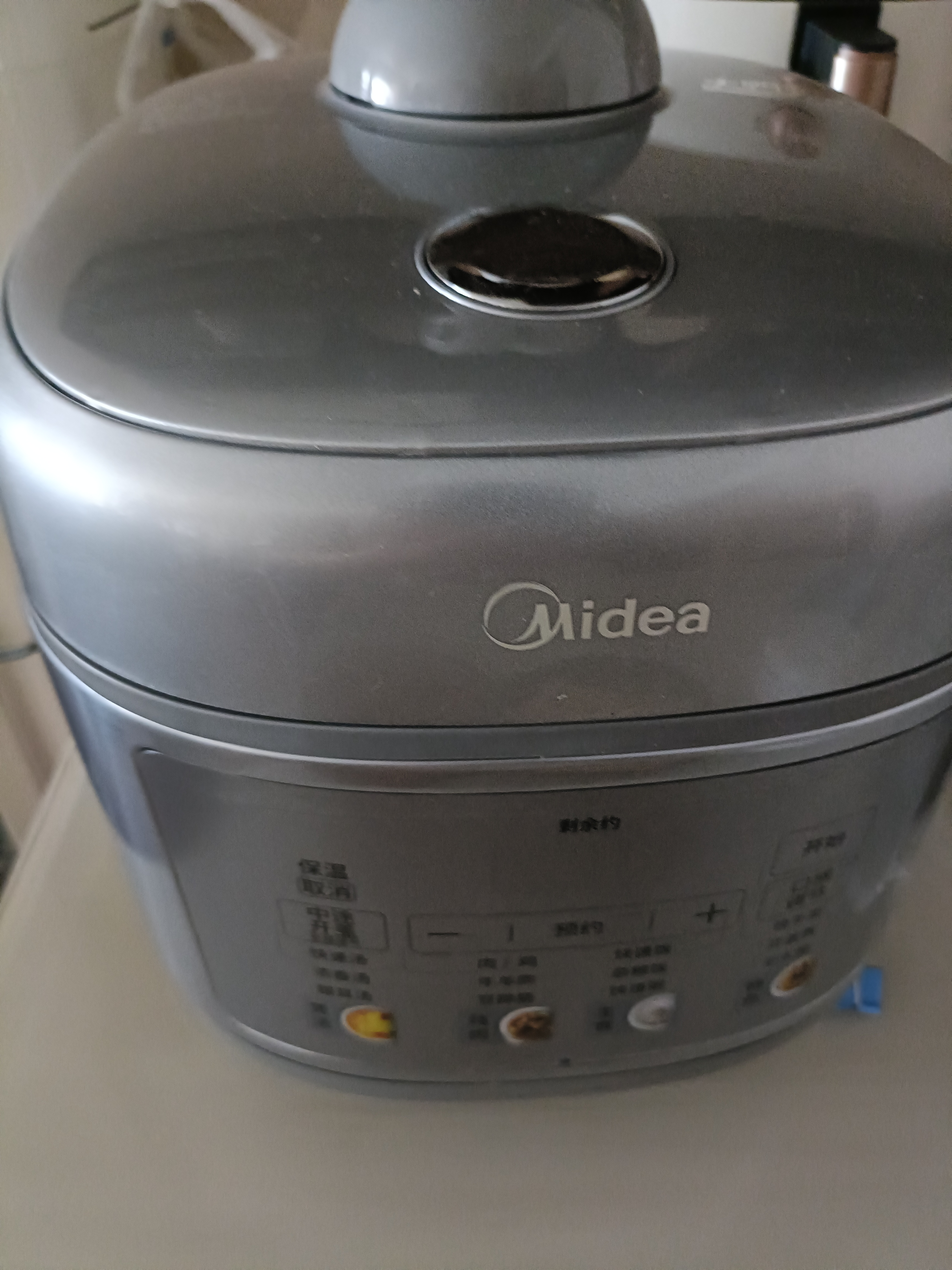 美的（Midea）IH加热大鸭梨AI智能120kPa电压力锅晶钛0涂层高压锅5L多功能新款电饭煲家用4-6人智能预约MY-S6 实拍图