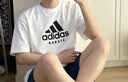 阿迪达斯（adidas）【特价清仓】夏季男女同款短袖男T恤跑步健身运动速干 白金 3XL 实拍图