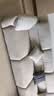 酷比得2026新款现代简约奶油风沙发客厅转角贵妃组合猫抓布艺沙发 3.3米单扶手单位+单人位*2+贵妃 (尊享版云端坐感)御感猫抓布 实拍图