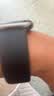 Apple/苹果/苹果WatchS11智能手表GPS款46毫米深空灰色铝金属表壳黑色运动型表带M/L-联通补贴 实拍图