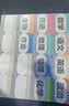 得力（deli）挂书袋课桌书挂袋 升级D收纳书桌挂袋 书袋 学生书本收纳神器 黑色加厚款十五层开学文具礼物 实拍图