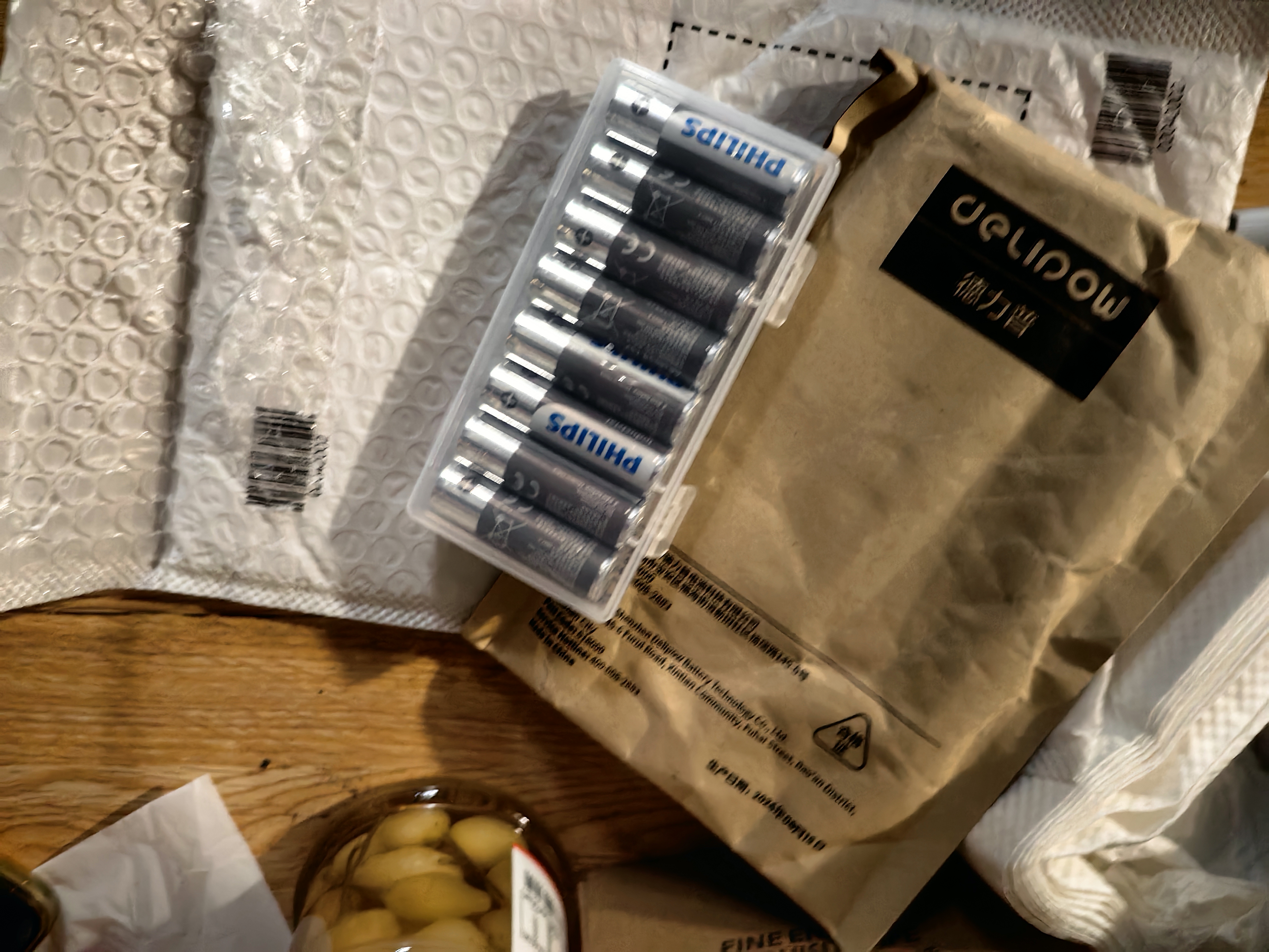 德力普（Delipow）智能门锁电池5号8粒 适用于小米飞利浦鹿客凯迪仕TCL德施曼华为米家等电子门锁指纹锁密码锁 实拍图