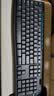 罗技（Logitech）MK275 键鼠套装 无线键鼠套装 办公键鼠套装 全尺寸 商务键鼠套装 带无线2.4G接收器 黑蓝色 实拍图