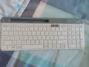 罗技（Logitech）时尚系列 K580 无线蓝牙键盘 办公键盘 便携超薄 笔记本键盘 平板键盘 芍药白 101键 实拍图