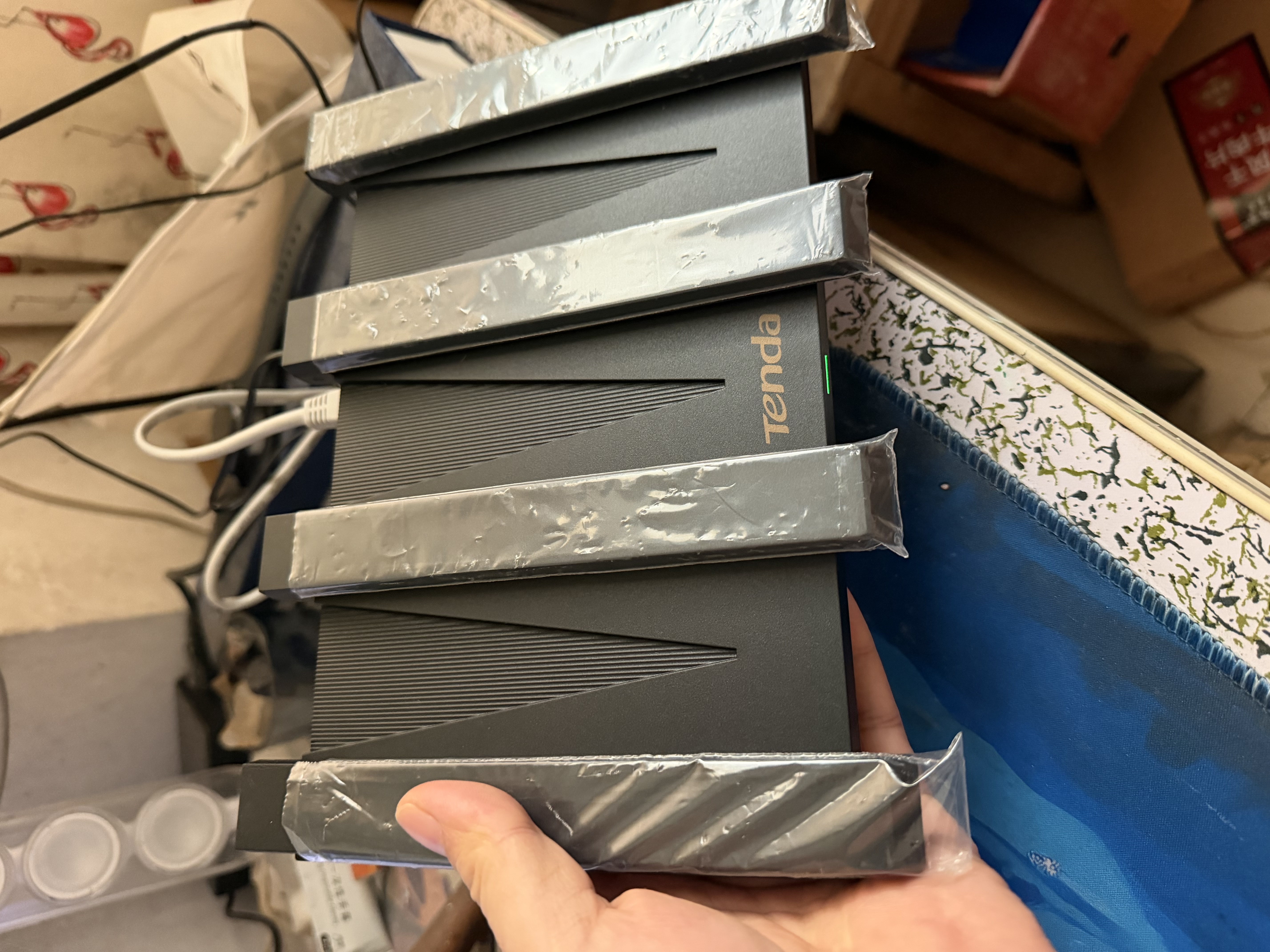 Tenda腾达路由器WiFi6+【泰山AX3000 Ultra】千兆穿墙王信号放大器增强无线家用甄选高配芯片AX12 Pro 实拍图