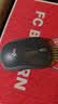 罗技（Logitech）M185鼠标 无线鼠标 办公鼠标 对称鼠标 黑色灰边 带无线2.4G接收器 实拍图
