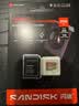 Sandisk闪迪256GB TF(MicroSD)内存卡4K极速金卡A2 V30 U3兼容大疆Pocket3/4P/Action 6运动相机/无人机存储卡 实拍图