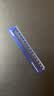 国誉(KOKUYO)Campus学生绘图工具尺子套装(直尺+三角尺+量角器) 铝合金套尺 蓝色 WSG-CLA1B 实拍图