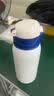史努比（SNOOPY）儿童保温杯带吸管水杯一杯三盖宝宝杯子男女学生礼盒装600ML 蓝 实拍图