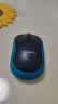 罗技（Logitech）M185鼠标 无线鼠标 办公鼠标 对称鼠标 黑色灰边 带无线2.4G接收器 实拍图