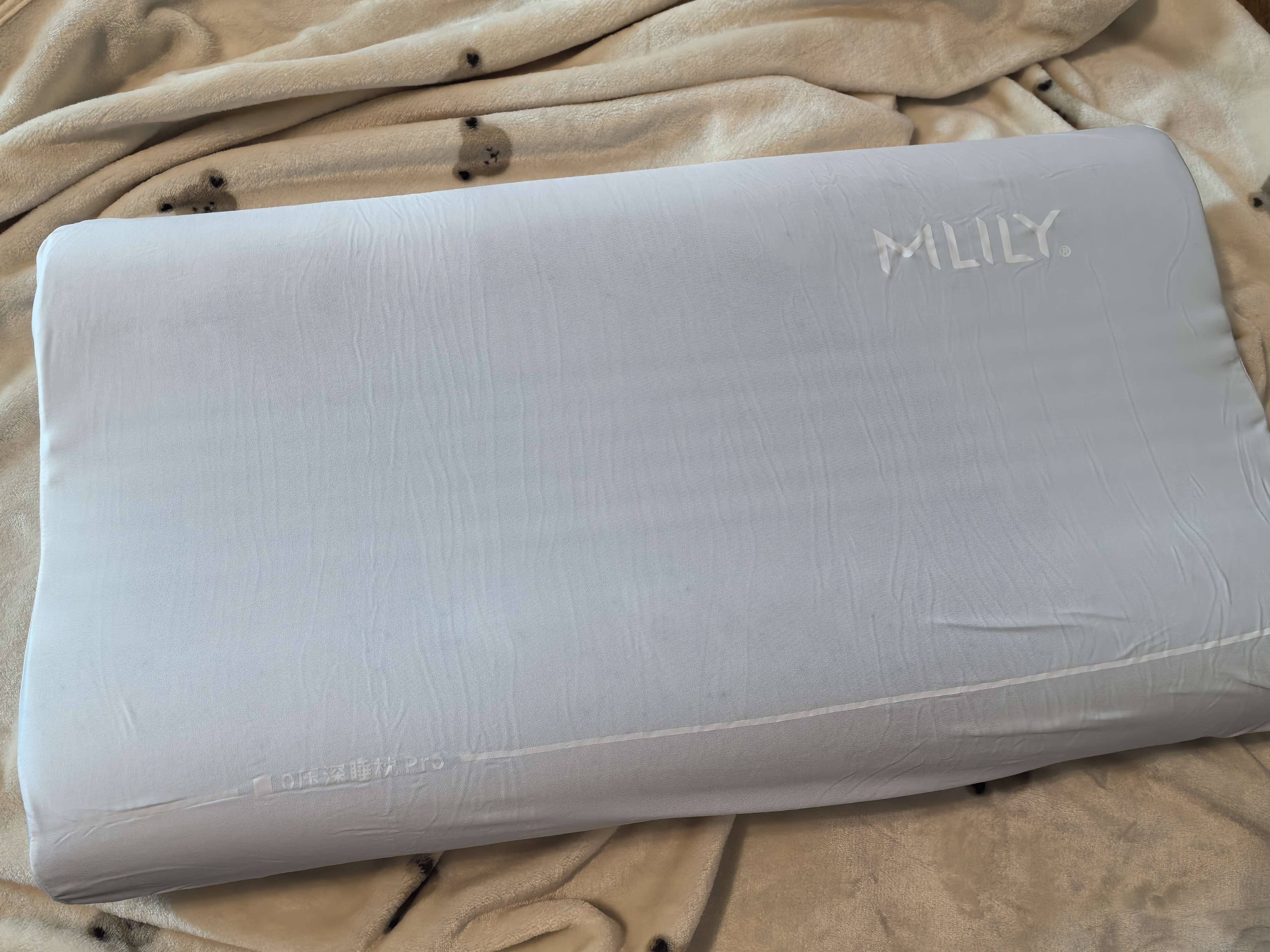 梦百合（MLILY）零压慢回弹凝胶记忆棉枕头护颈椎枕成人睡觉专用枕芯深睡枕pro 单只 0压深睡枕PRO-冰沁蓝 经典大众款【68*38cm】 实拍图