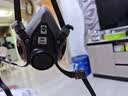 3M6200防毒面具口罩防尘防有毒气体防农药工业喷漆装修粉尘配6001滤毒盒 消防面具7件套 实拍图