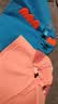 牧萌儿童防晒帽男女童防紫外线遮阳帽户外空顶渔夫帽 立体湖蓝鲨鱼 实拍图