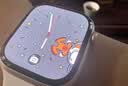 Apple/苹果/苹果 Watch S11 智能手表GPS+蜂窝款46毫米玫瑰金色铝金属表壳淡桃粉色运动型表带S/M MFDG4CH/B 实拍图