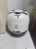 美的（Midea）萌兰联名款小熊猫电饭煲家用小型1-2人1.2L电饭锅宿舍DIY抗菌白玉釜煮粥米饭锅 JA123 实拍图