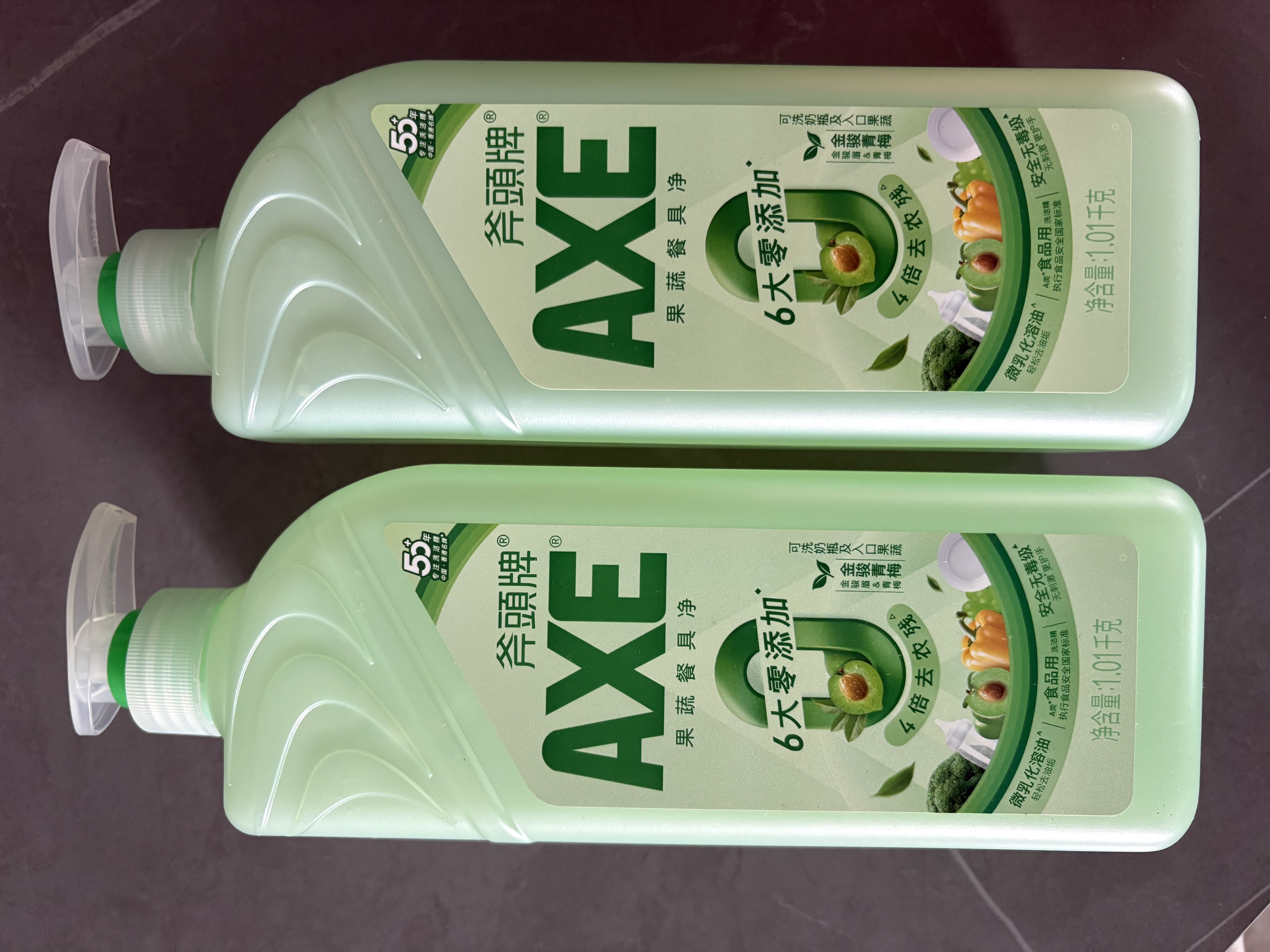 AXE斧头牌西柚护肤洗洁精1.18kg*2瓶 除腥辟味不伤手 实拍图
