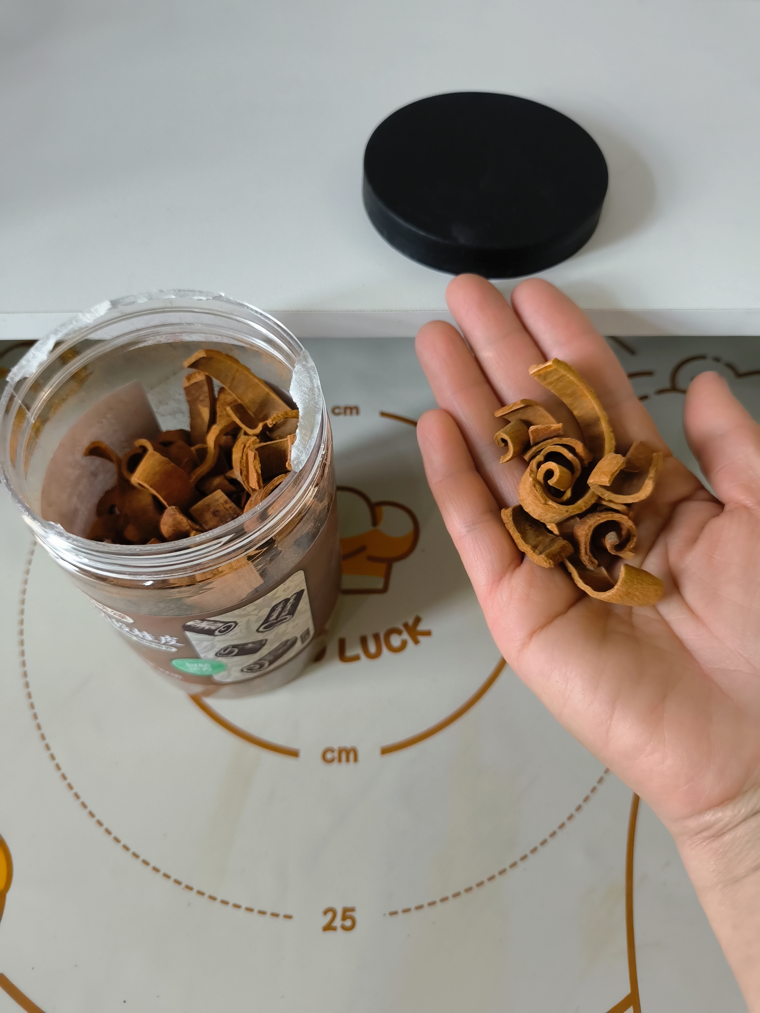 回味颂切段桂皮100g瓶装 广西去皮烟桂皮段炖卤肉调料火锅底料热红酒 实拍图