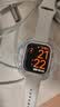 Apple/苹果 Watch Series 12 智能手表GPS款42毫米浅金色铝金属表壳沙砾色运动型表带S/M MJF14CH/B 实拍图