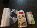 美丽雅保鲜袋背心式400只 中号食品级加厚密封袋 一次性冰箱连卷分装袋 实拍图