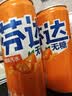 可口可乐（Coca-Cola）芬达Fanta 高考季 无糖零卡橙味碳酸饮料330ml*24摩登罐 实拍图