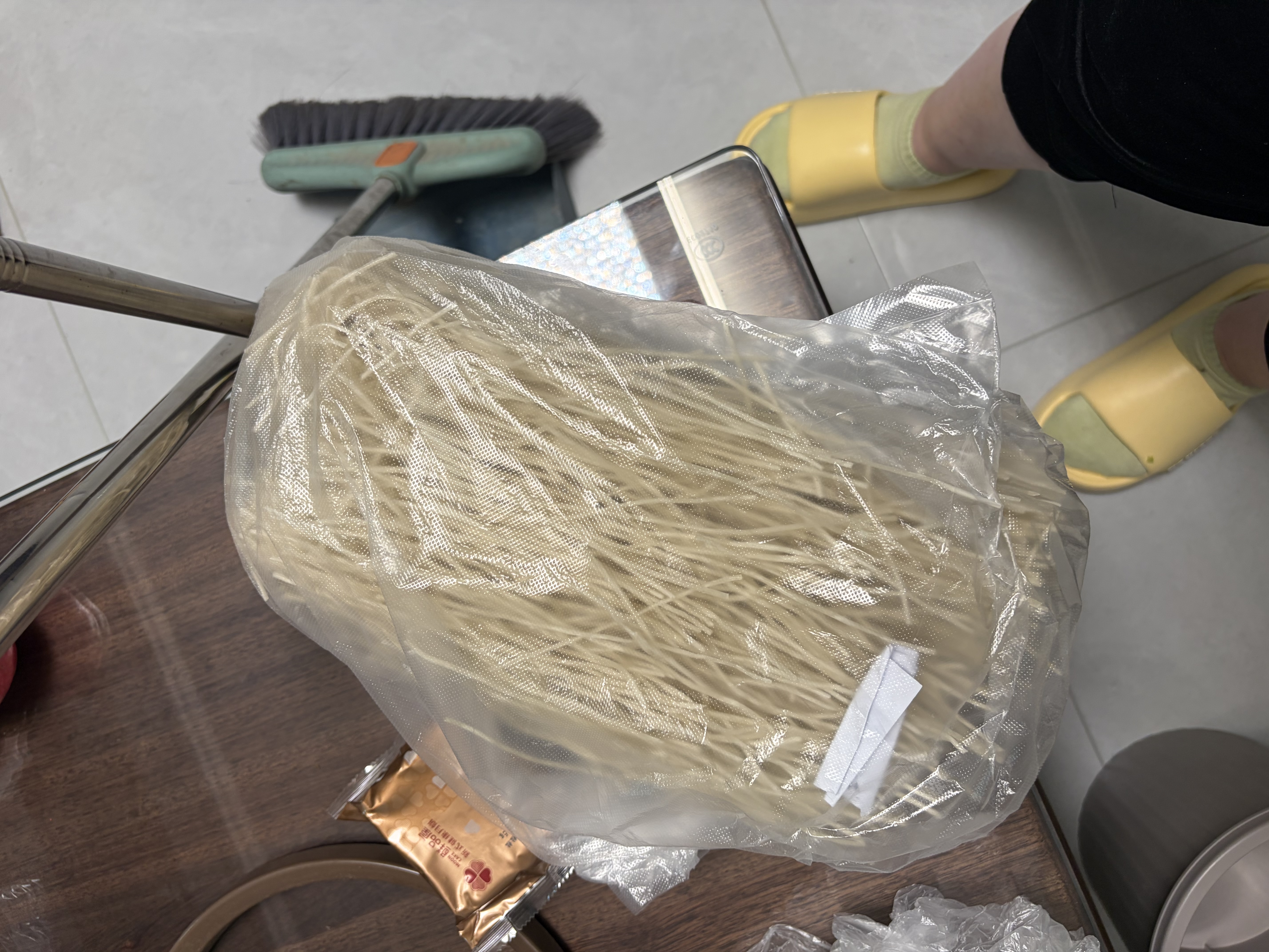 润柔抗菌拖鞋女夏季室内居家浴室洗澡防滑防臭厚底凉拖鞋女可外穿 实拍图