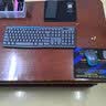 罗技（Logitech）MK275 键鼠套装 无线键鼠套装 办公键鼠套装 全尺寸 商务键鼠套装 带无线2.4G接收器 黑蓝色 实拍图