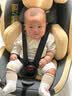 Heekin舒悦新生婴幼儿童安全座椅汽车用0-6-12岁宝宝车载可坐躺通风加热 舒悦-基础款-云深灰【新国标+isize认证】 实拍图