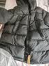 巴布豆（BOBDOG）95绒儿童羽绒服2025年新款冬季男女童A类抗菌防风面料连帽外套 黑色 【A类面料 贴身可穿】95绒 130 【约身高110-120cm 体重49斤】 实拍图