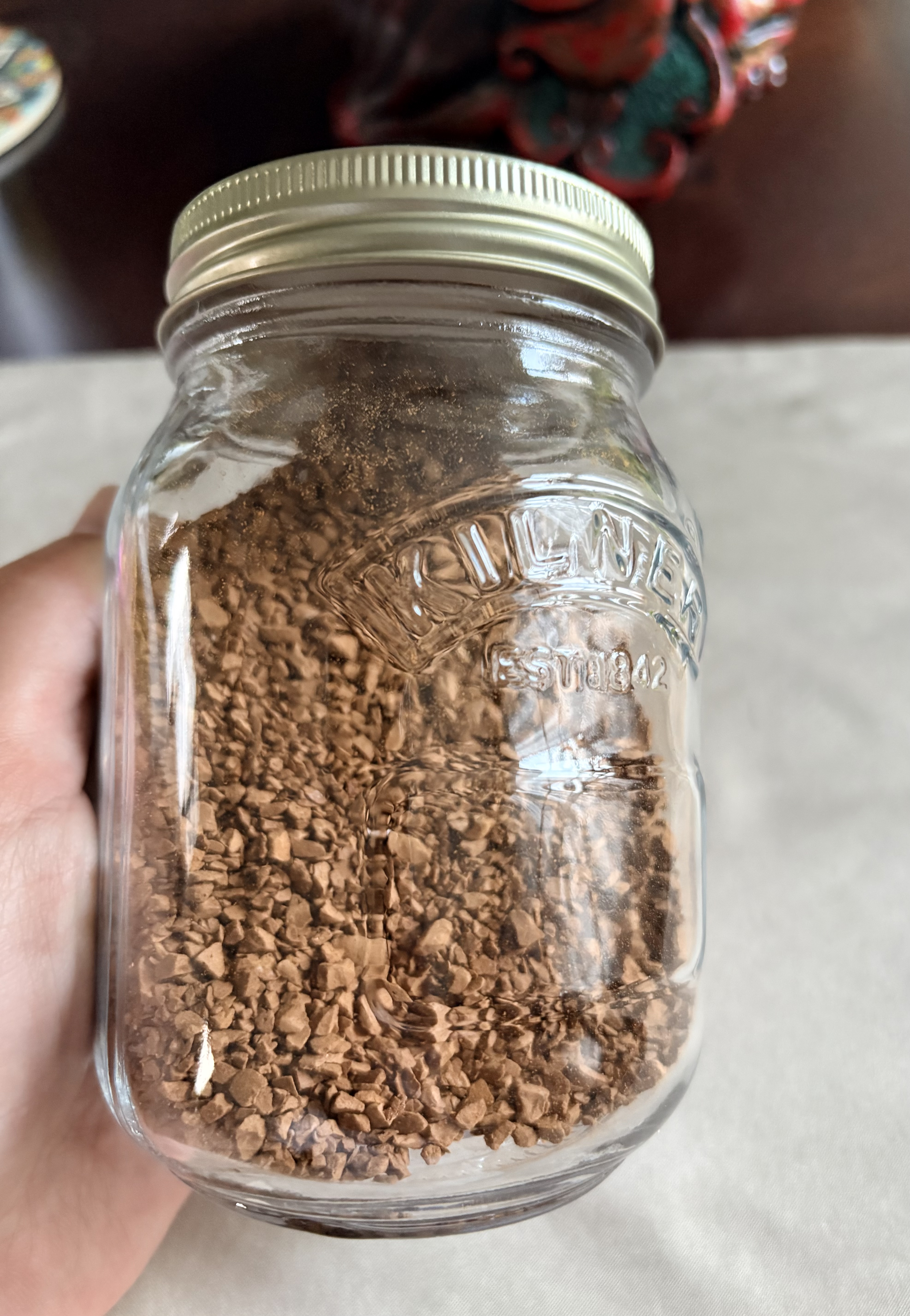 kilner玻璃密封罐食品级茶叶罐真空储物罐泡菜坛子果酱蜂蜜分装瓶 500ml 实拍图