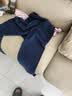 280G三层夹棉保暖裤男士秋冬季加绒加厚打底棉裤秋裤抗菌保暖线裤 男士浅麻灰+男士藏青 （2条装） XL (175) 120-140斤 实拍图