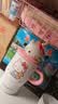 三丽鸥（SANRIO）HelloKitty公仔冰霸保温杯316不锈钢带吸管办公室女生日礼物500ml 实拍图