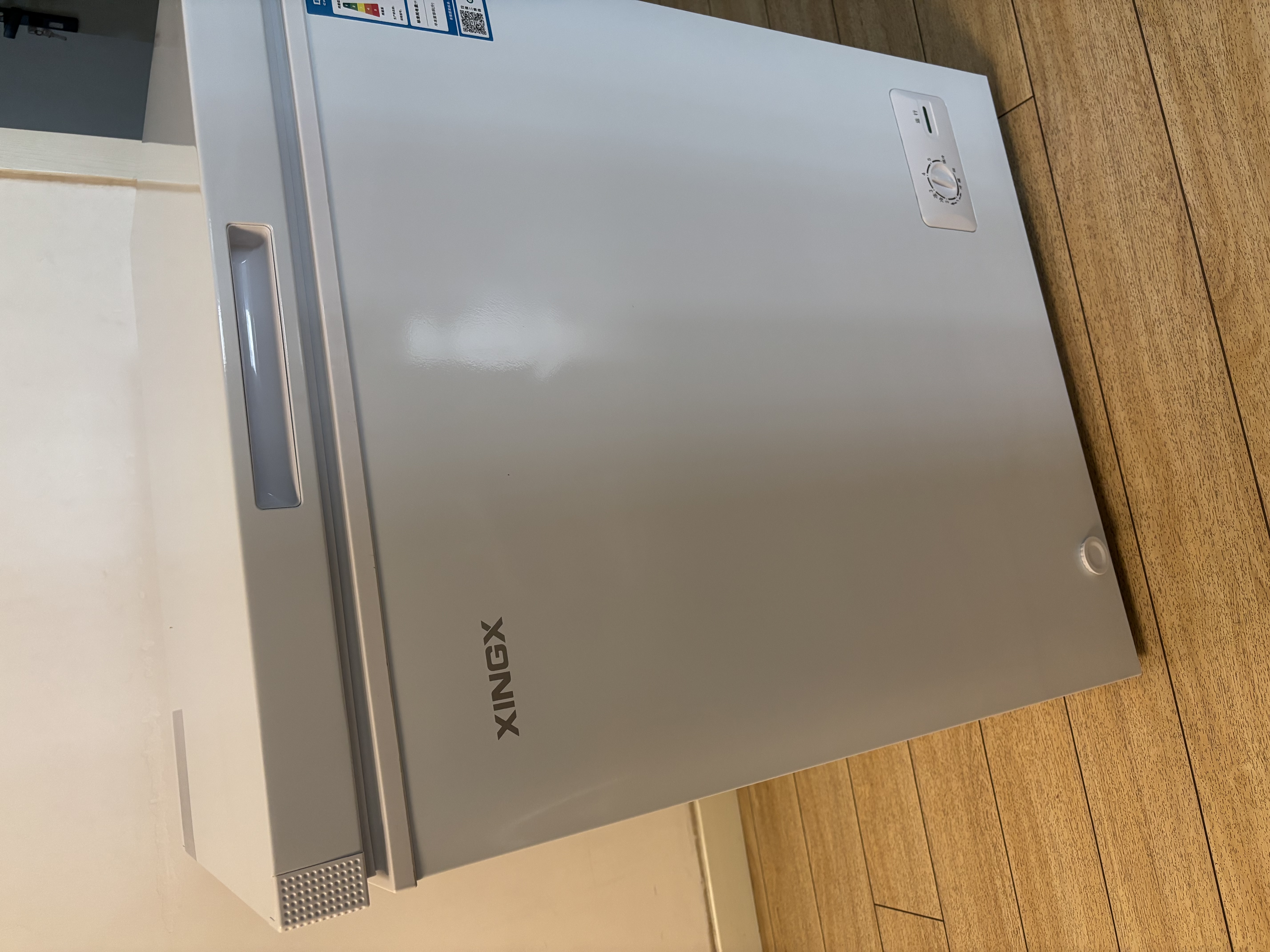 星星（XINGX）140L单温家用小型冰柜 大容量减霜保鲜净味节能一级能效冰箱冷藏冷冻两用冷柜BD/BC-140QJ以旧换新 实拍图