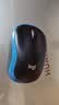 罗技（Logitech）M185鼠标 无线鼠标 办公鼠标 对称鼠标 黑色蓝边 带无线2.4G接收器 实拍图