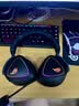 ROG棱镜2 头戴式无线游戏耳机 三模连接 Speednova技术 轻量化 游戏电竞耳机环绕7.1音效 3.5mm暗夜黑 实拍图