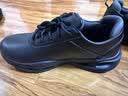 斯凯奇（Skechers）男士运动皮鞋软底足弓支撑运动鞋系带绅士商务鞋 BLK黑色 40 实拍图