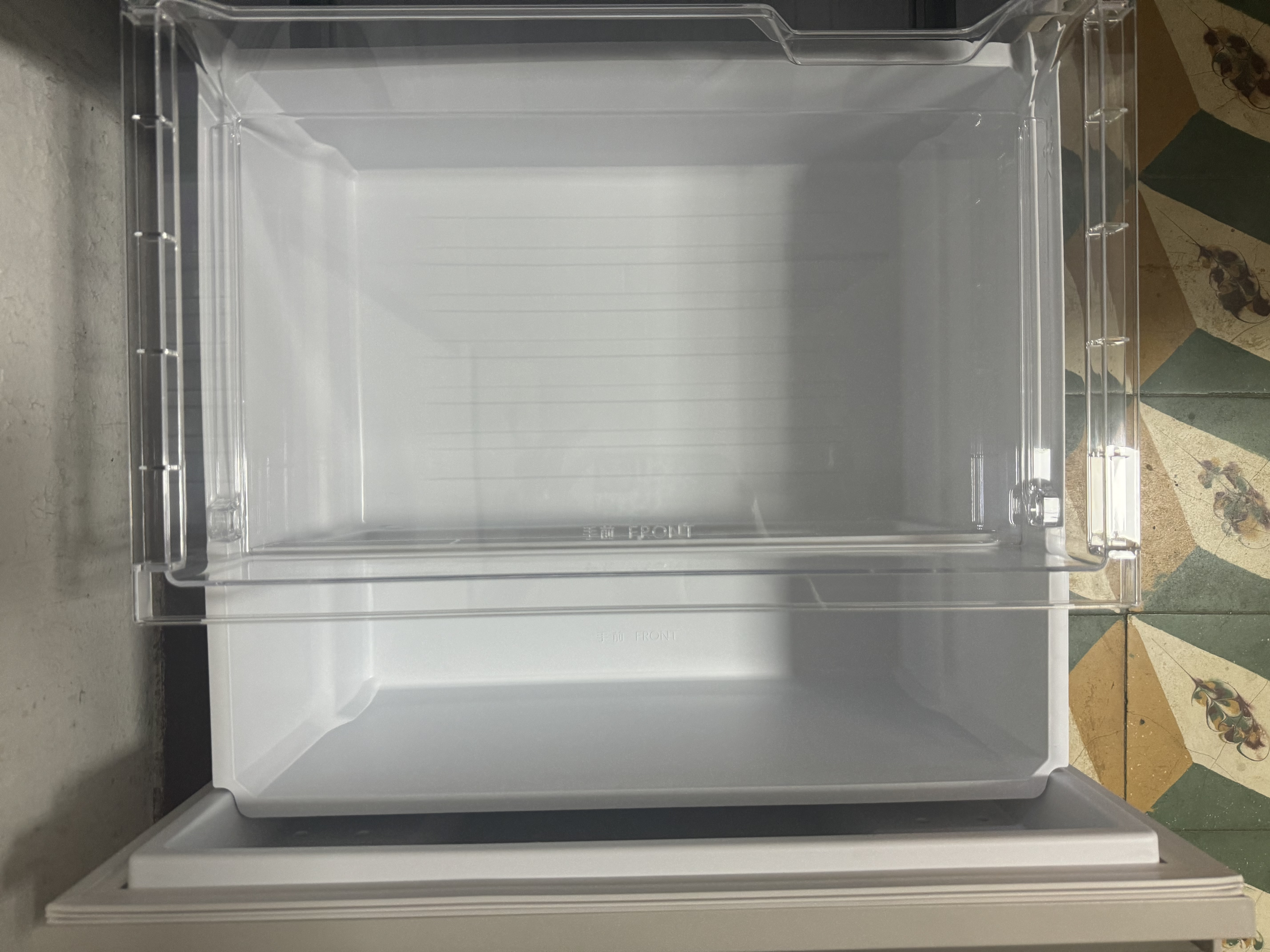 松下（Panasonic）小冰糕3.0 450L日式五门冰箱多门小户型家用嵌入式无霜自动制冰新一级能效NR-EE45XB-C 实拍图