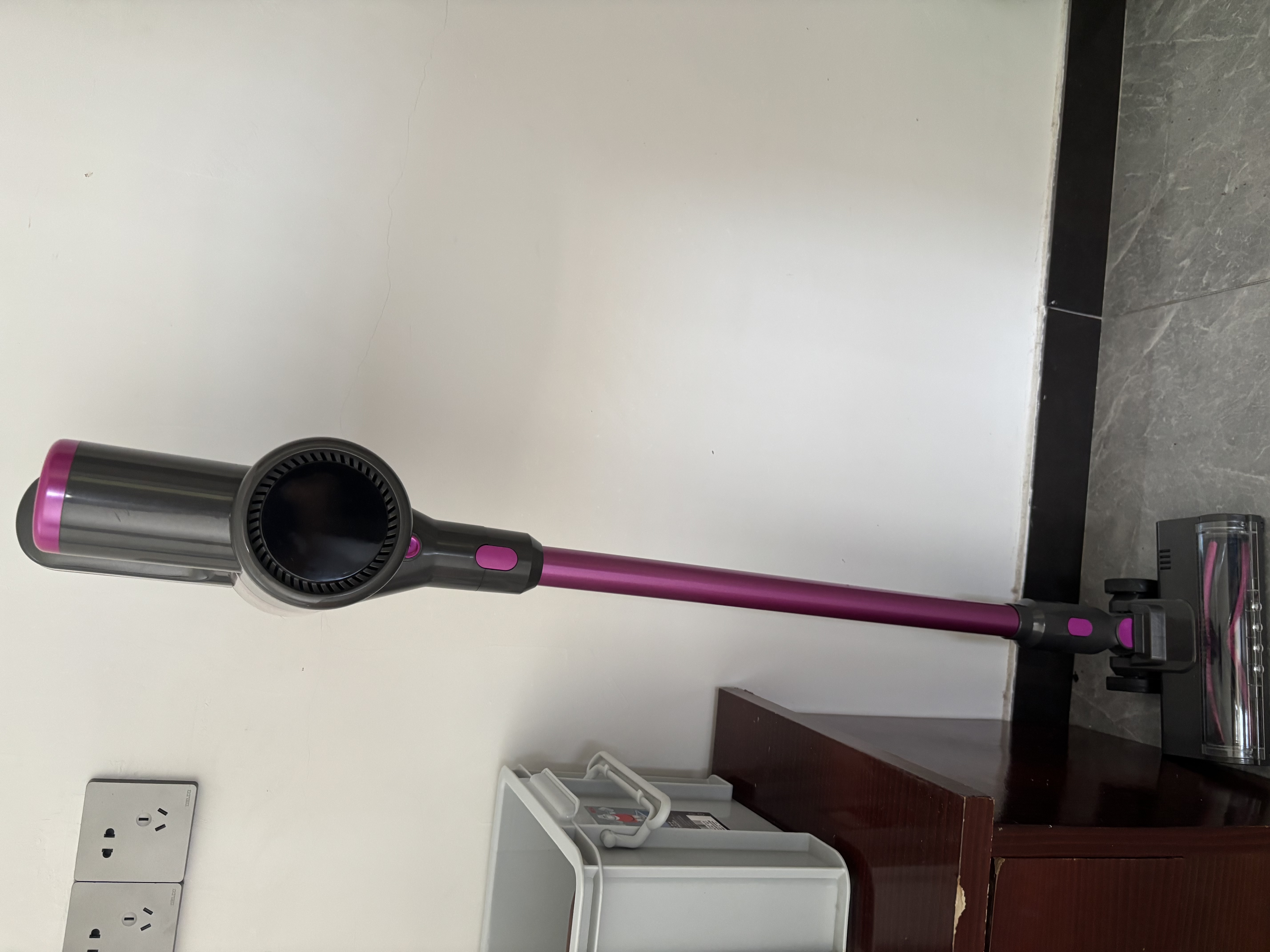 康佳（KONKA）吸尘器S8新款家用干湿两用扫吸拖一体大功率绿光显尘手持洗地机大水箱扫吸拖三合一宠物吸毛除尘 【紫罗兰水箱款】2万pa买1送7吸拖一体机 实拍图