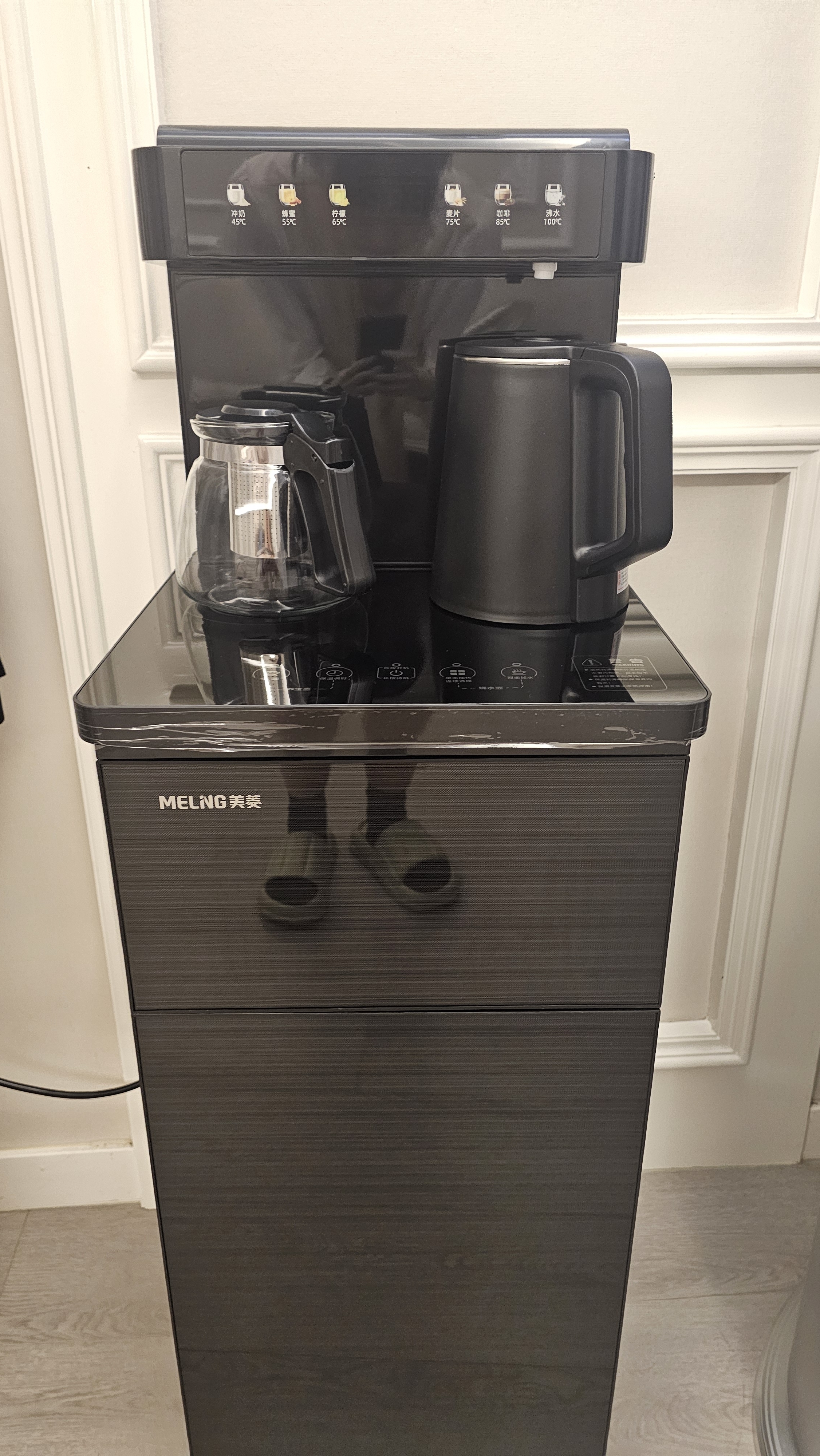 美菱（MeiLing）茶吧机 家用多功能智能触控温热型立式饮水机 高颜轻奢【24H保温】制热型MY-DA3921 实拍图