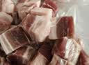 龙大肉食 猪五花肉块净重4斤 冷冻带皮五花肉 烧烤肉食材 出口日本级 猪肉 实拍图