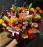 冉子花坊鲜花速递同城配送向日葵混搭抱抱桶玫瑰花篮送女友生日礼物真鲜花 健康幸福 实拍图