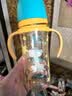 贝亲（Pigeon）PPSU双把手防胀气奶瓶330ml 绅士豹 L号奶嘴 6月+ AA223 实拍图