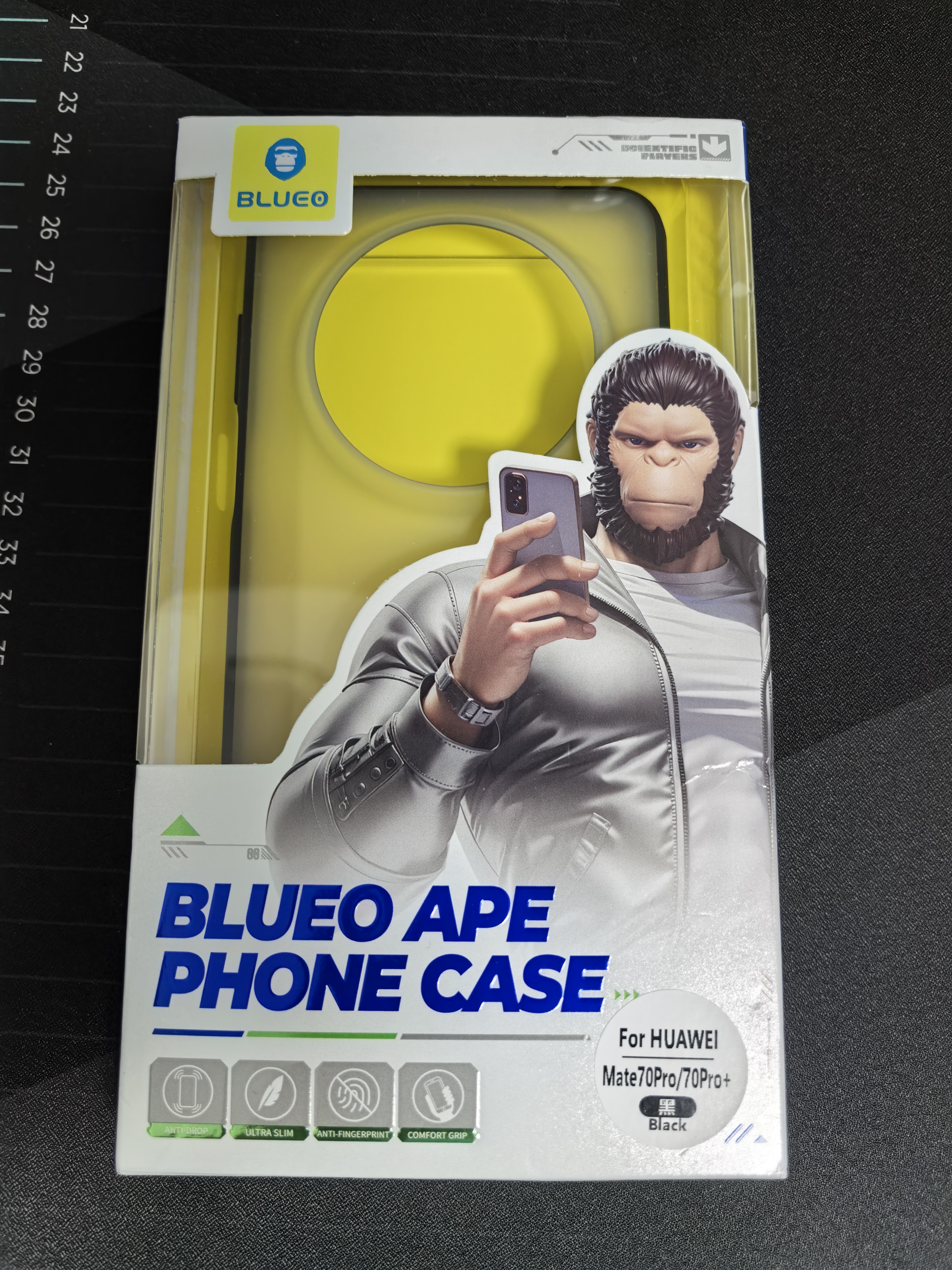 蓝猩先生适用华为Mate70Pro/Pro+手机壳mate70pro保护套护甲磨砂亲肤抗指纹超薄防摔保护壳  实拍图