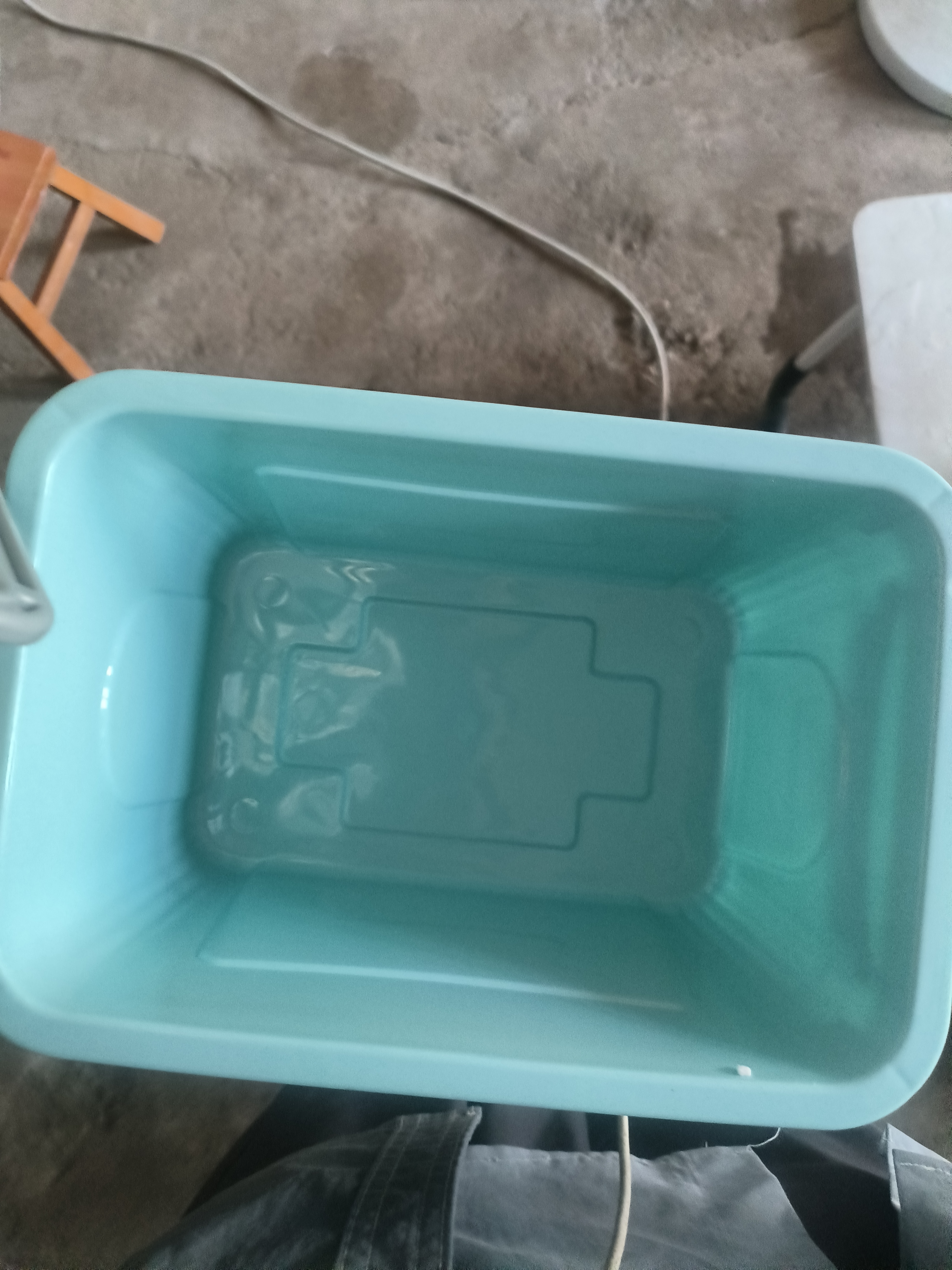 塑料收纳箱家用加大容量整理储物箱子多功能装衣服玩具收纳盒 北欧蓝专享 24*18*14cm 【不带轮】 实拍图